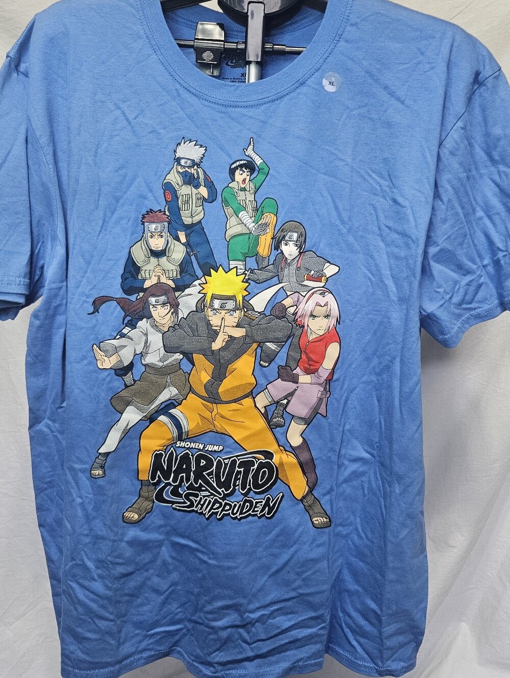 Naruto Shippuden Blue Graphic Tee